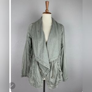 Reg $100 Max Jeans Olive Green Jacket size XS
